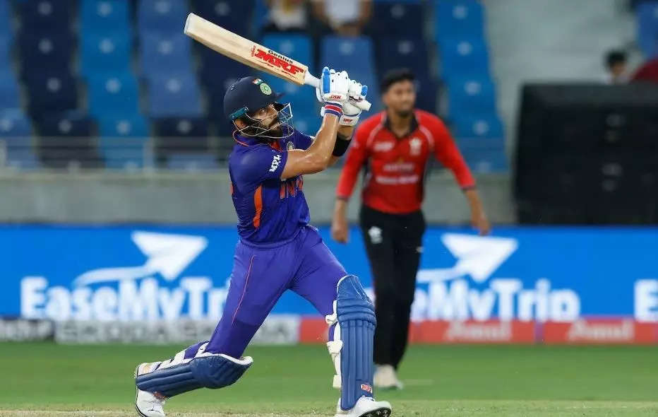 Asia Cup: 194 દિવસ બાદ કોહલીએ ફટકારી અડધી સદી, સરભર કર્યો રોહિતનો રેકોર્ડ - asia cup 2022 india vs hong kong virat kohli register half century after 194 days