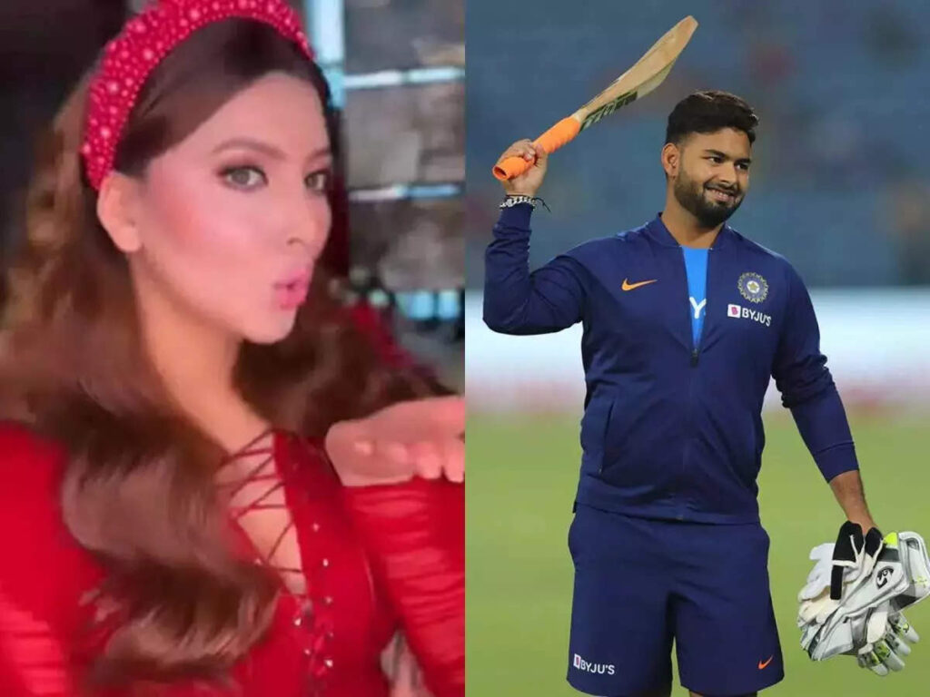 Rishabh Pant Birthday, Rishabh Pant Birthday: ઋષભ પંતના જન્મદિવસ પર ઉર્વશી રૌતેલાએ આપી ફ્લાઈંગ કિસ! - urvashi rautela getting trolled after wishing happy birthday to rishabh pant with flying kiss
