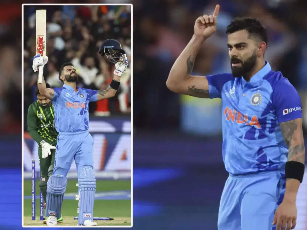 biggest match of virat kohli, IND Vs PAK: કોહલીએ અટલ સાધના બાદ 'વિરાટ' સ્વરૂપ બતાવ્યું, પાકિસ્તાનને વર્ષો સુધી તે ખૂંચતું રહેશે - virat kohli shown that who is he during ind vs pak t20 world cup 2022 match