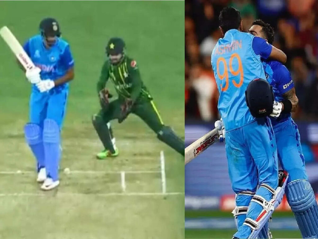r ashwin, R Ashwin, IND Vs PAK: અંતિમ બોલ રમતી વખતે અશ્વિને ગજબની ટેક્નિક વાપરી, પાકિસ્તાને મળ્યો 440 વોટનો ઝાટકો - ind vs pak t20 wc r ashwin used great teaching against mohammad nawaz during last ball