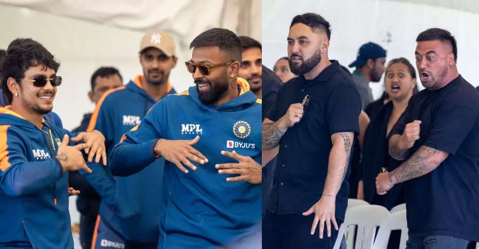 india vs new zealand t20, ન્યૂઝીલેન્ડ સામે બીજી T20: હાર્દિક પંડ્યાની ટીમનું પરંપરાગત 'Powhiri' સાથે થયું સ્વાગત - hardik pandya led team india gets traditional powhiri welcome in tauranga ahead of 2nd t20i vs new zealand