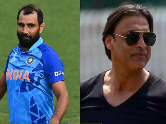 shoaib akhtar mohammed shami