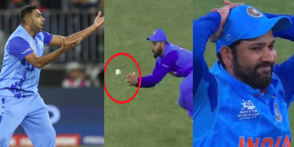 r ashwin, IND vs SA: R Ashwinની મહેનત પર Virat Kohliએ ફેરવ્યું પાણી, સરળ કેચ છોડતાં Rohit Sharma પણ ગુસ્સે થયો - ind vs sa virat kohli dropped catch a ashwin and rohit sharma in disbelief
