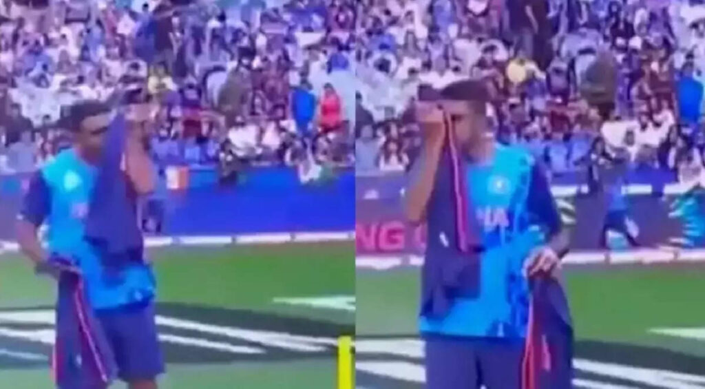 ravichandran ashwin, T20 World Cup: રવિચંદ્રન અશ્વિને ખોલ્યું જેકેટ સુંઘવાનું રહસ્ય, કારણ જાણીને આશ્ચર્યમાં મૂકાઈ જશો - t20 world cup: ravichandran ashwin reavels reason of smelling jacket