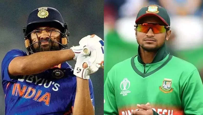 shakib al hasan, ભારત T20 વર્લ્ડ કપ જીતવા આવ્યું છે, અમે તેમને હરાવીશુંઃ શાકિબની રોહિત સેનાને ચેતવણી - india here to win t20 world cup we are not says bangladesh captain shakib al hasan