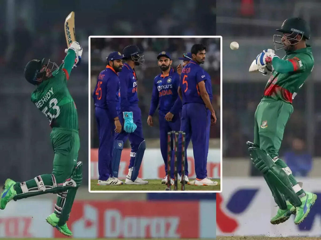 Bangladesh Beat India in First ODI, BAN Beat IND: જીતેલી મેચ હારી ગયું ભારત, રોમાંચક મેચમાં બાંગ્લાદેશનો શાનદાર વિજય - ind vs ban mehidy hasan mustafizur rahman helps bangladesh to beat india in first odi