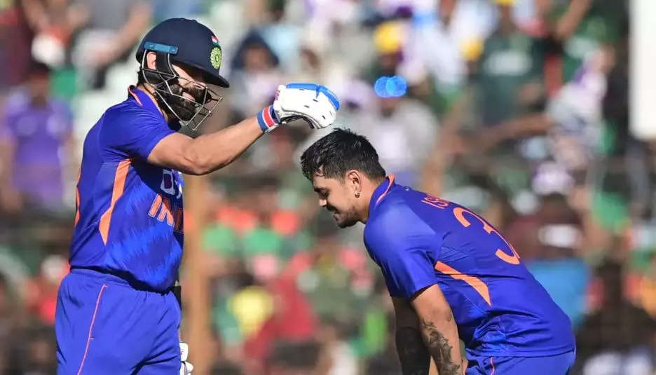 ishan kishan double hundred, ત્રીજી વન-ડેઃ કિશનની બેવડી સદી અને કોહલીની રેકોર્ડબ્રેક સદી, બાંગ્લાદેશ સામે ભારતનો ભવ્ય વિજય - ishan kishan 210 and virat kohli 72nd ton hand india a mammoth win against bangladesh in third odi