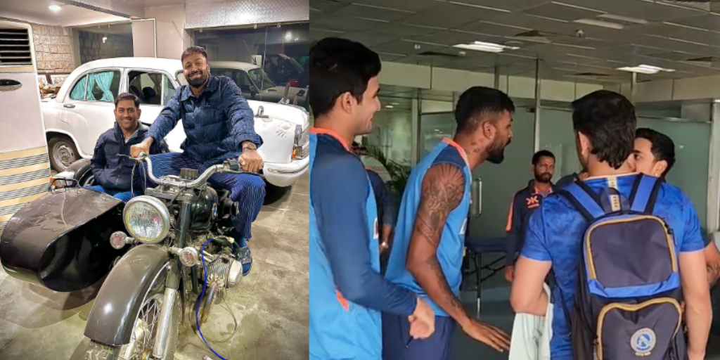 hardik pandya, દિગ્ગજ MS Dhoni સાથે મુલાકાત દરમિયાન કયા મુદ્દા પર થાય છે વાતચીત? Hardik Pandyaએ કર્યો ખુલાસો - ind vs nz hardik pandya reveals he does not talk about game with ms dhoni anymore