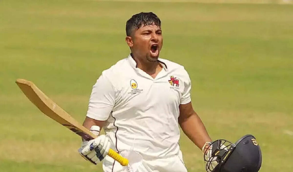 sarfaraz khan hits century, સરફરાઝ ખાને ટીમ ઈન્ડિયામાં સ્થાન માટે દાવો મજબૂત કર્યો, ફટકારી વધુ એક તોફાની સદી - ranji trophy: sarfaraz khan made 12th century in 1st class match