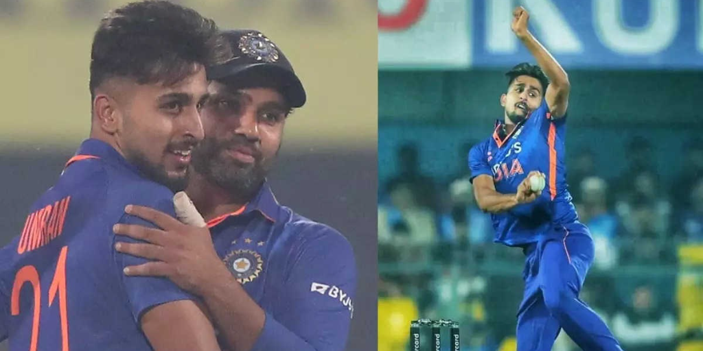 umran malik fastest ball, IND vs SL: બોલ છે કે બંદૂકની ગોળી... સ્પીડનો 'કિંગ' બન્યો Umran Malik, બેટ્સમેન ધ્રૂજ્યા - sl vs ind umran malik became fastest indian bowler in international cricket