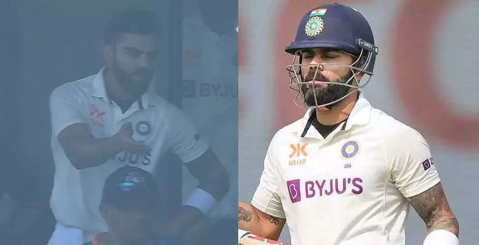 virat kohli controversial dismissal, IND vs AUS બીજી ટેસ્ટઃ વિવાદસ્પદ નિર્ણયનો ભોગ બન્યો કોહલી, ડ્રેસિંગરૂમમાં ગુસ્સામાં દેખાયો - india vs australi 2nd test 2023 virat kohli falls to a controversial dismissal