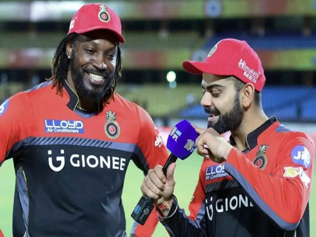 chris gayle, ક્રિસ ગેઈલે કરી વિરાટ કોહલીની પ્રશંસા, તેની એક ખાસિયત પર થઈ ગયો છે ફિદા - ipl 2023 i like virat kohli passion and work ethic says chris gayle