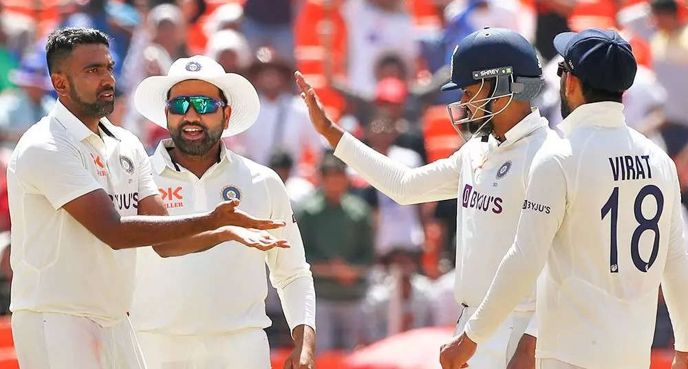 india vs australia 4th test 2023, IND vs AUS ચોથી ટેસ્ટ: રવિચંદ્રન અશ્વિનની છ વિકેટ, ભારત સામે ઓસ્ટ્રેલિયાનો જંગી સ્કોર - india vs australia 4th test ahmedabad ashwin picks 6 as australia finish with 480