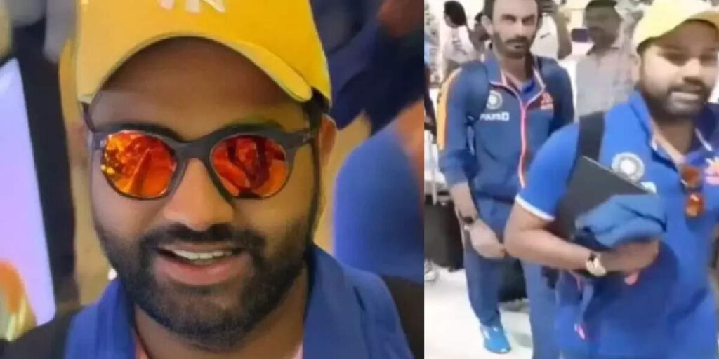 rohit sharma propose fan, રોહિત શર્માએ ફેનને ગુલાબ આપી લગ્ન માટે પ્રપોઝ કરતા ચકચાર! મેચ પહેલાનો વીડિયો વાઈરલ - rohit sharma gave rose to fan proposed him for marriage