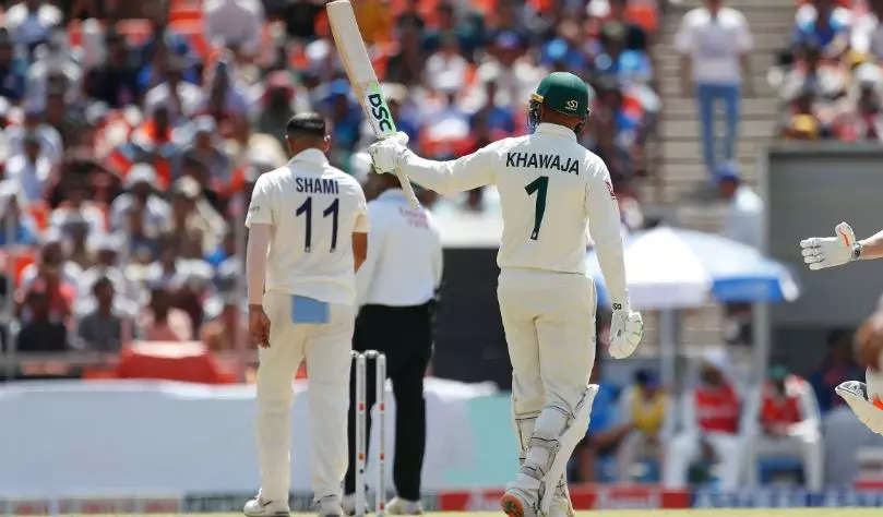 usman khawaja century, IND vs AUS ચોથી ટેસ્ટઃ ઉસ્માન ખ્વાજાની સદી, અમદાવાદમાં ઓસ્ટ્રેલિયાના નામે રહ્યો પ્રથમ દિવસ - india vs australia 4th test at ahmedabad usman khawaja and cameron grenn help australia dominate