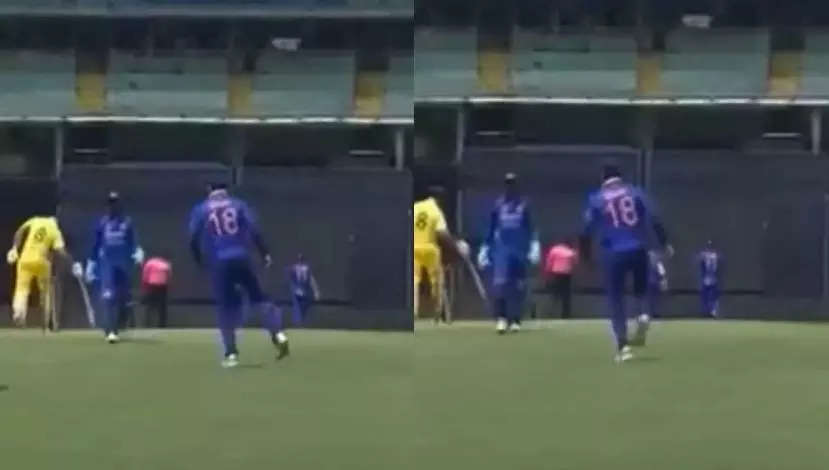 virat kohli natu natu dance, IND vs AUS પ્રથમ વન-ડેઃ કોહલી પર ચડ્યો નાટૂ-નાટૂનો જાદૂ, મેદાનમાં જ કરવા લાગ્યો ડાન્સ - india vs australia 1st odi virat kohli naatu naatu dance in live match