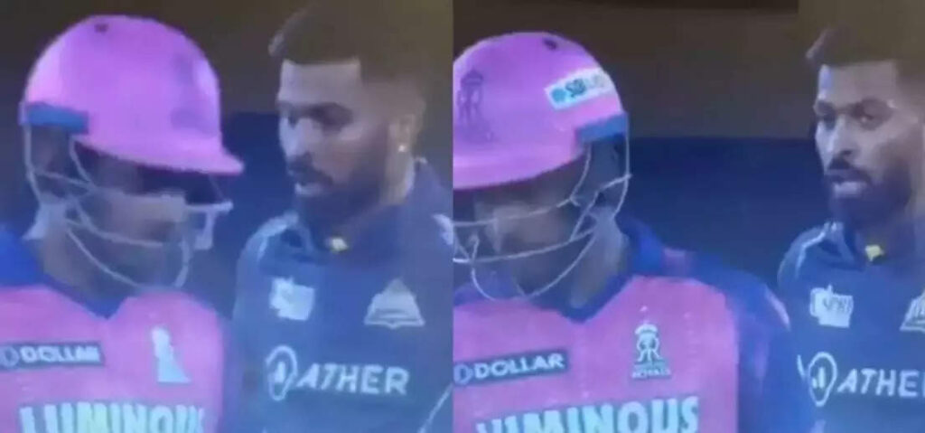 hardik pandya, IPL 2023: હાર્દિક પંડ્યાને સેમસનને છંછેડવો ભારે પડ્યો, રાજસ્થાનના સુકાની જડબાતોડ જવાબ આપ્યો - ipl 2023 hardik pandya sledges sanju samson rajasthan captain gives it back in style with the bat