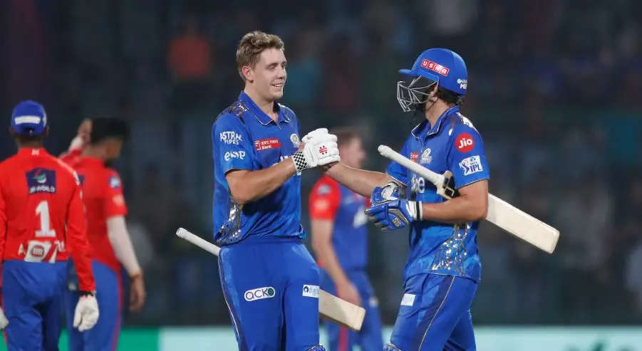 mumbai indians vs delhi capitals, IPL 2023: અંતિમ બોલ પર જીત્યું મુંબઈ ઈન્ડિયન્સ, દિલ્હી કેપિટલ્સનો સળંગ ચોથો પરાજય - ipl 2023 mumbai indians register first victory of the season delhi capitals lost fourth consecutive match
