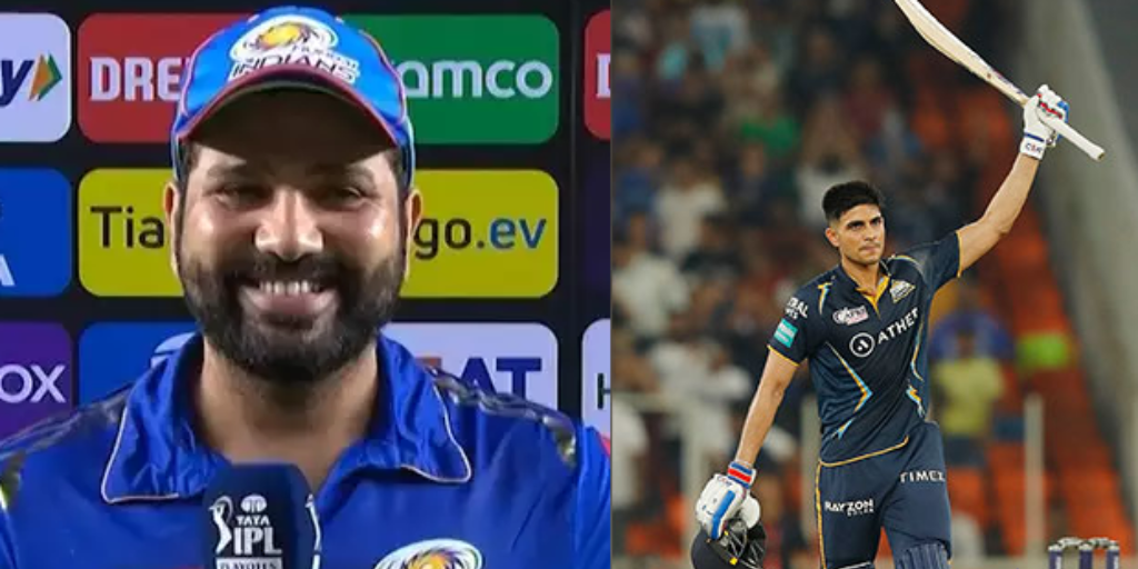 Rohit Sharma, Rohit Sharma: મુંબઈ ઈન્ડિયન્સની હાર બાદ પણ કેમ હસી પડ્યો રોહિત? શુભમન વિશે કહી દીધી મોટી વાત - gt v mi rohit sharma wants shubman gill to continue in this form for wtc