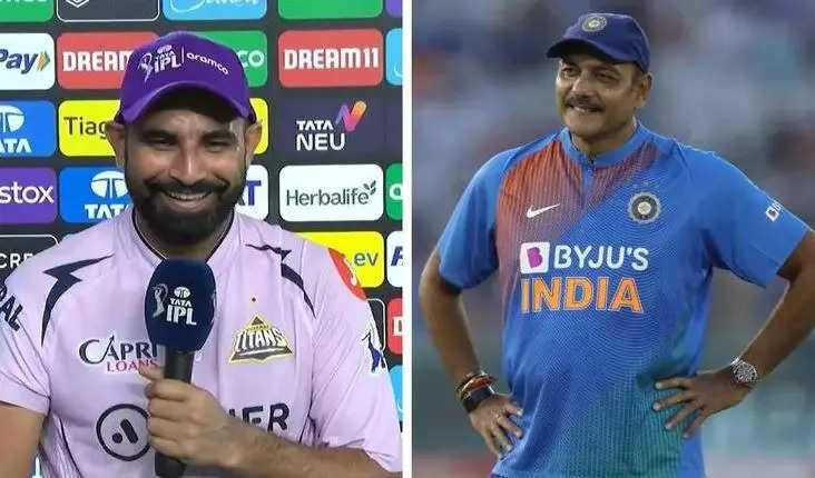 mohammed shami diet, ગુજરાતમાં મારું જમવાનું નહીં મળે... મોહમ્મદ શમીએ રવિ શાસ્ત્રીની બોલતી બંધ કરી દીધી! - gujarat mein hoon mera khana nahi milega mohammed shami reply leaves ravi shastri in splits