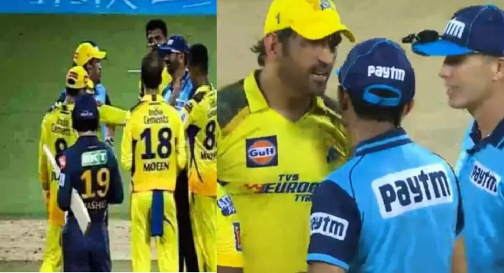 ms dhoni, MS Dhoni નહીં રમી શકે IPLની ફાઈનલ મેચ! અમ્પાયર સાથેનો વિવાદ પડશે મોંઘો? - ms dhoni can be banned from ipl final due to argue with umpire during qualifier 1 match against gt