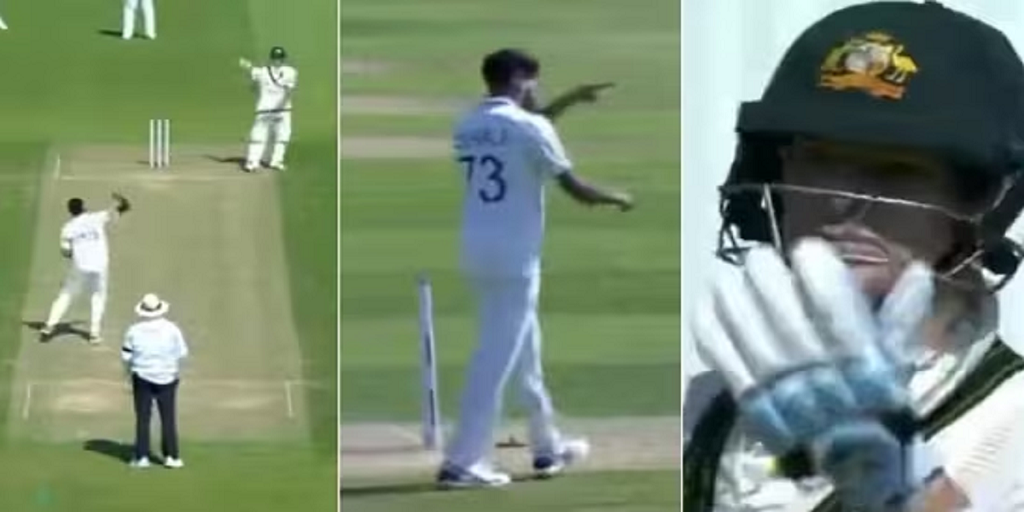 Mohammed Siraj vs Steve Smith, WTC Final: Siraj અને Smith વચ્ચે મેદાનમાં ખટપટ, ગુસ્સામાં બોલ ફેંકીને આંખમાં આંખ નાંખી આપ્યો જવાબ - the clash between mohammed siraj and steve smith in the wtc final