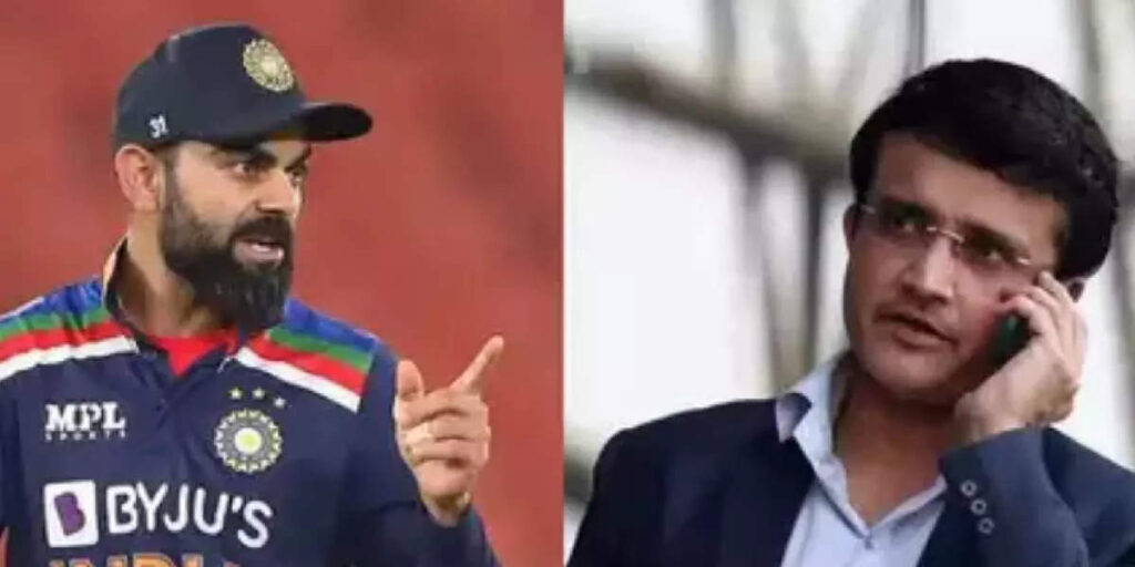 Sourav ganguly statement on Kohli Captaincy, kohli captaincy controversy: વિરાટે કેપ્ટનશિપ છોડી કે હકાલપટ્ટી થઈ હતી? ગાંગુલીએ કર્યો મોટો ઘટસ્ફોટ - sourav ganguly statement on virat kohli captaincy controversy