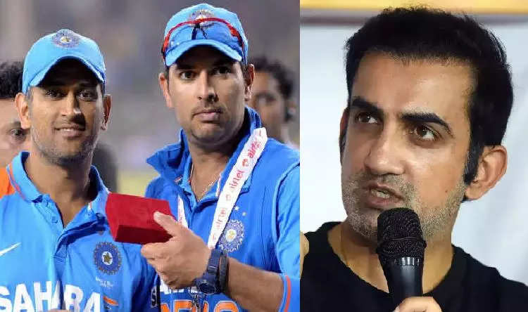 gautam gambhir, માર્કેટિંગે ધોનીને હીરો બનાવ્યો, યુવરાજે જીતાડ્યા હતા બંને વર્લ્ડ કપઃ ફરીથી ભડક્યો ગૌતમ ગંભીર - ms dhoni and his pr team made him hero of 2007 and 2011 world cup says gautam gambhir