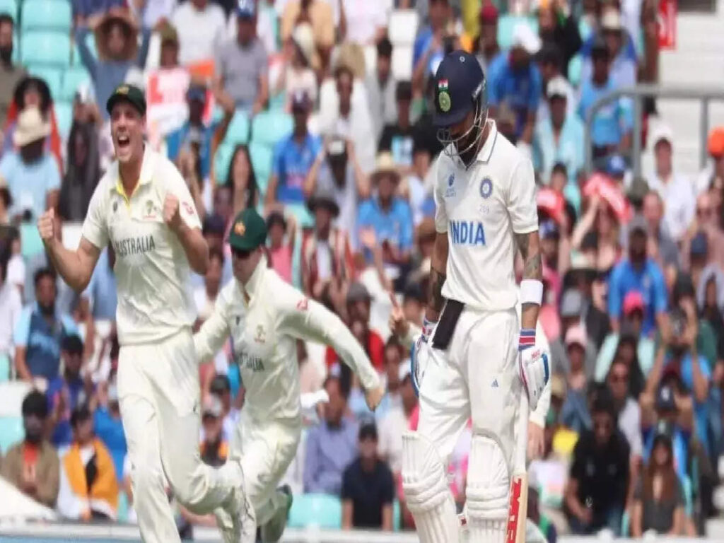 wtc final ind vs aus, WTC: સ્મિથે પકડ્યો કોહલીનો કેચ, જાડેજા પણ ફેલ, બોલેન્ડે ત્રણ બોલમાં પાક્કી કરી INDની હાર! - scott boland took two wickets in 3 balls virat kohli wtc final
