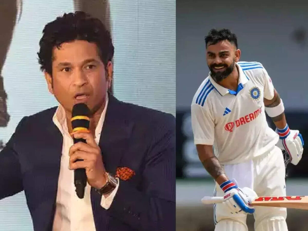 Virat kohli broke sachins record, વિરાટ કોહલીએ ક્રિકેટના ભગવાનનો રેકોર્ડ તોડ્યો, તેંડુલકર એક લાઈનમાં આ શું બોલી ગયો! - virat kohli overtaked sachin in this record