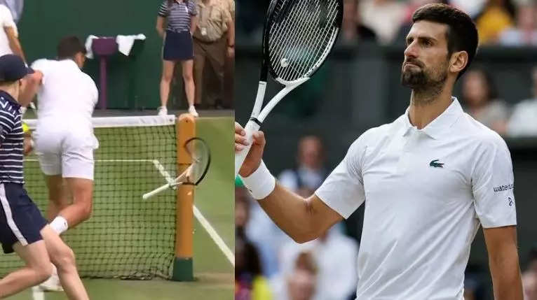 novak djokovic fined, ટેનિસ સ્ટાર નોવાક યોકોવિચને વિમ્બલડન ફાઈનલમાં રેકેટ તોડવું ભારે પડ્યું, મળી મોટી સજા - djokovic hit with record fine after furious racket smash in wimbledon final against alcaraz