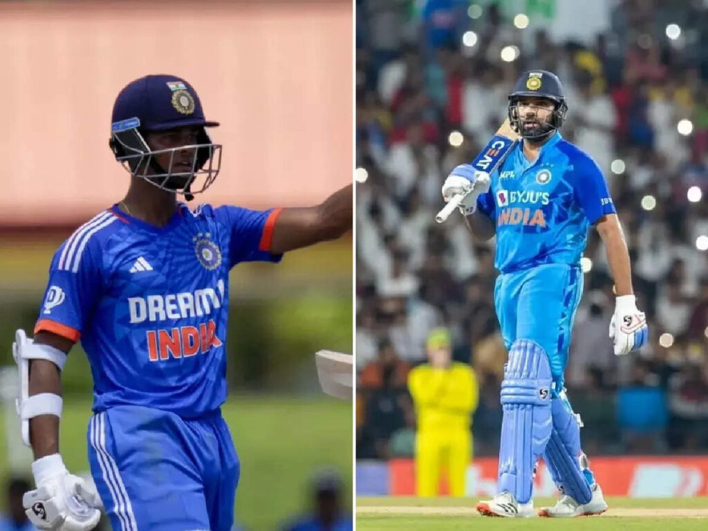 Yashasvi Jaiswal Rohit Sharma,IND vs WI T20: 21 વર્ષીય યશસ્વી જયસ્વાલે રોહિત શર્માનો 13 વર્ષ જૂનો રેકોર્ડ તોડી નાખ્યો - yashasvi jaiswal breaks rohit sharmas 13 year old t20i record
